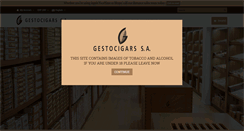 Desktop Screenshot of gestocigars.ch
